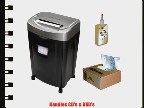 Royal MC14MX 14 Sheet Micro Cut Shredder 100-Pack of Shredder Bags Shedder Lubricant Oil