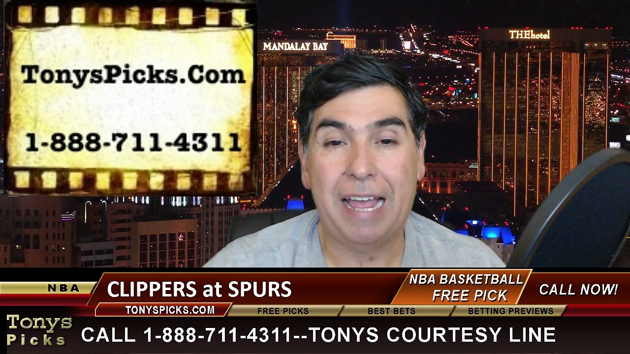 Game 6 NBA Free Pick San Antonio Spurs vs. LA Clippers Odds Playoff Prediction Preview 4-30-2015