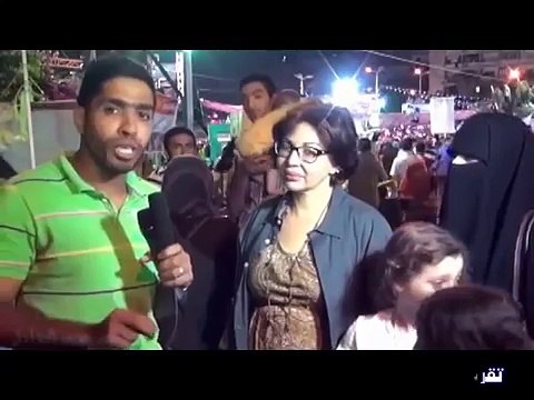 من داخل رابعة العدوية فديو كارثة مسرب فضيحة انصار مرسى
