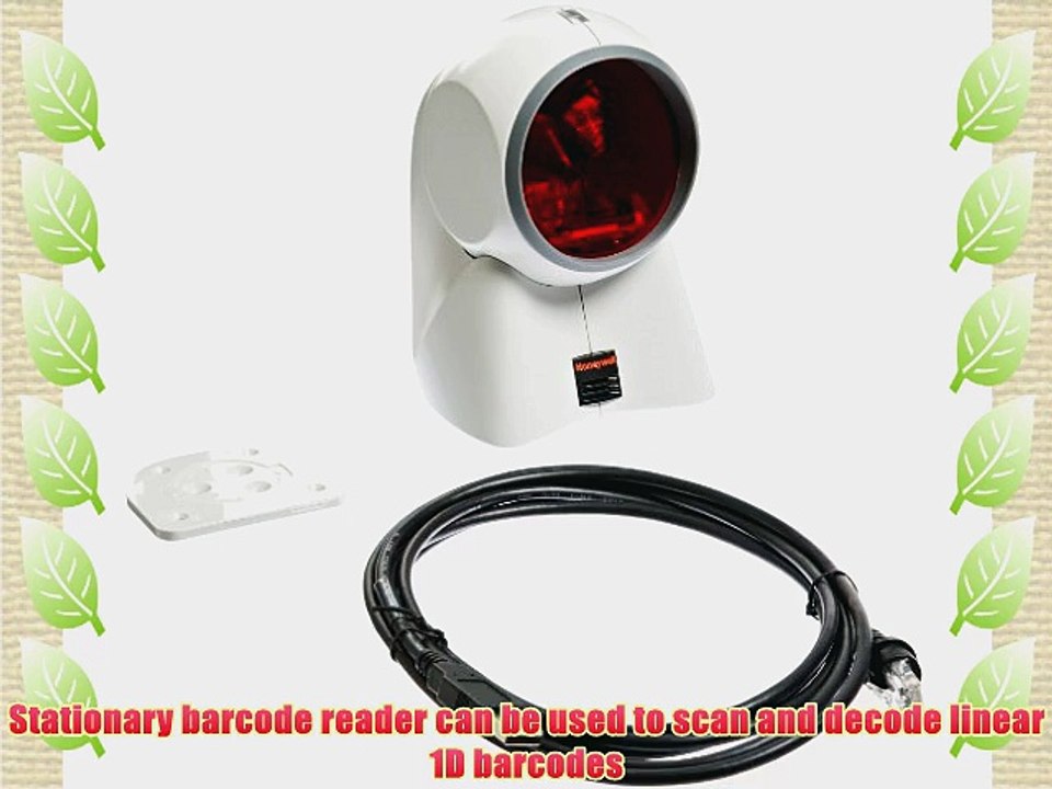 Honeywell MS7120 Orbit Bar Code Reader with Keyboard Wedge 5 VDC 900 mW White