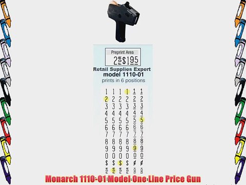 Monarch 1110-01 Model One Line Price Gun