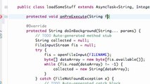 102. Android Application Development Tutorial - 102 - The 4 AsyncTask Methods