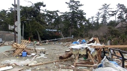 EARTHQUAKE   東日本大震災・津波 七ヶ浜と高山 East Japan Disaster Shichigahama