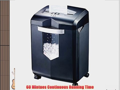 Bonsaii EverShred C149-D 12-Sheet Micro-cut Paper ShredderOverload and Thermal Protection60