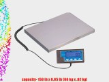 Salter Brecknell LPS-150 Portable Shipping Scale150 lb x 0.05 lb