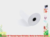 2 1/4 x 80' Thermal Paper (50 Rolls) Works for Verifone Vx610