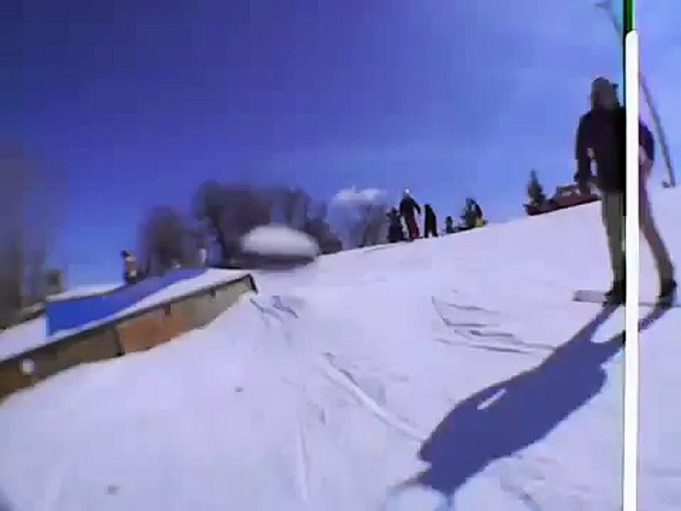 snowboard faceplant fail