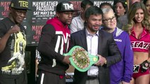 Pacquiao y Mayweather listos para la “pelea del siglo”