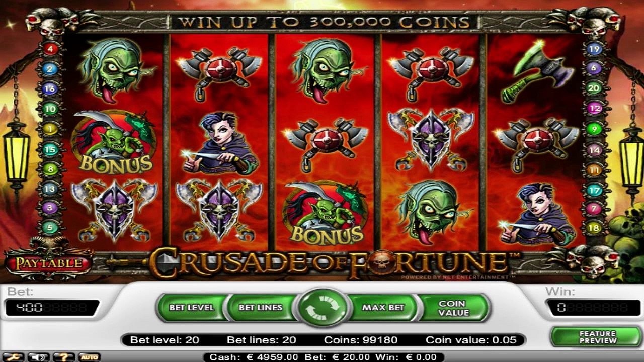 CasinoBedava'dan Crusade of Fortune slot oyunu tanıtımı