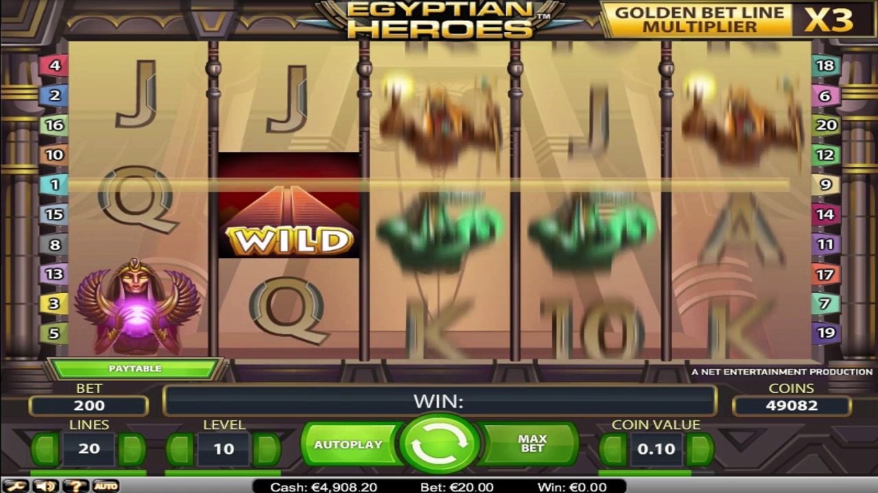 CasinoBedava'dan Egyptian Heroes slot oyunu tanıtımı