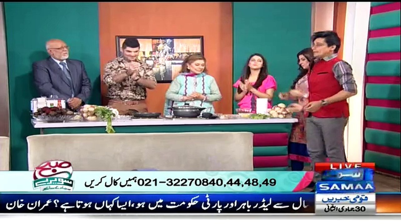 A Live Caller Said To Sahir Lodhi That He Is Pakistani Shahrukh Khan & She Bought A Dish TV Only To See Him