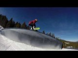 Olympic Snowboard Head Cam action with Aimee Fuller