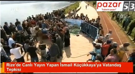 FOX TV RİZE'DE CANLI YAYINI KESTİ!- 3