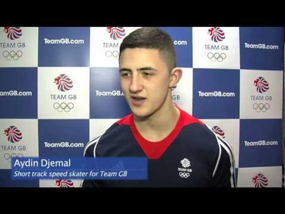 EYOWF Athlete Aydin Djemal how he got into Short Track Speed Skaing