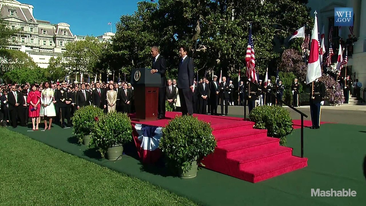 Obama remercie le Japon pour les mangas, le karaoké et les emojis