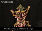 Le robot qui peut tirer 2000 fois son propre poids