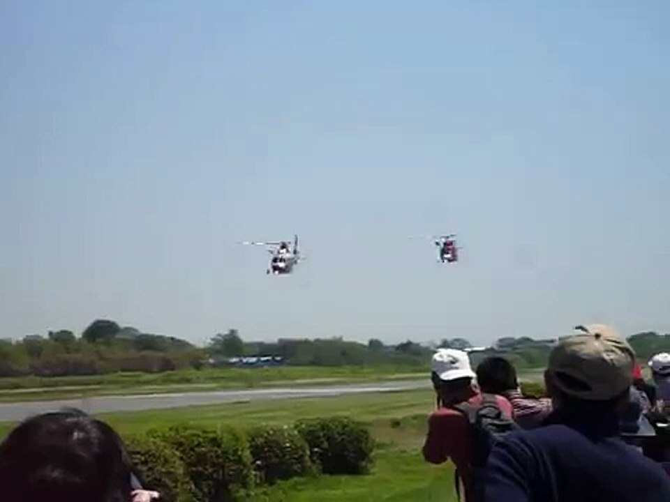 AS365 Dauphin AIR RESCUE SAITAMA LOWPASS FROM HONDA AIRWAYS
