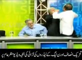 Physical Fight between PTI's Shaukat Yousufzai and PMLN's Mohsin Shahnawaz Ranjha