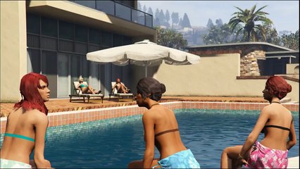 Attaque de baleines volantes sur GTA V