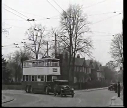 Trolleybus driver training...