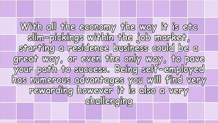 Have Success Working At Home With This Advice