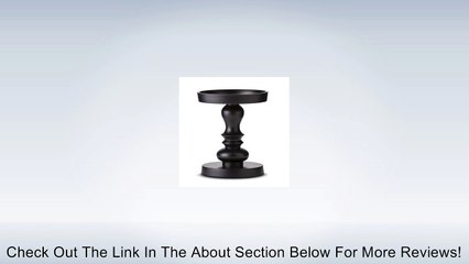 Threshold Black Metal Pillar Candlestick Review