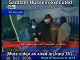 Saddam Hussein Executed Dec. 30, 2006
