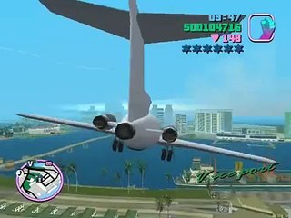 GTA Vice City  - Boeing 727 plane - Mod