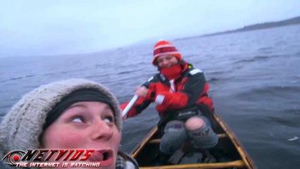 Two Women Caught The Most Amazing Sight While Out For A Canoe Ride