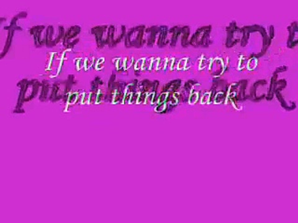 The Past - Lyrics