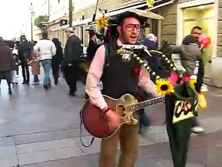 Amazing One-Man-Band Street Performer in Croatia (Cigo Man Band)