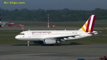 Germanwings Airbus A319 to Düsseldorf, great wing views! [AirClips full flight series]