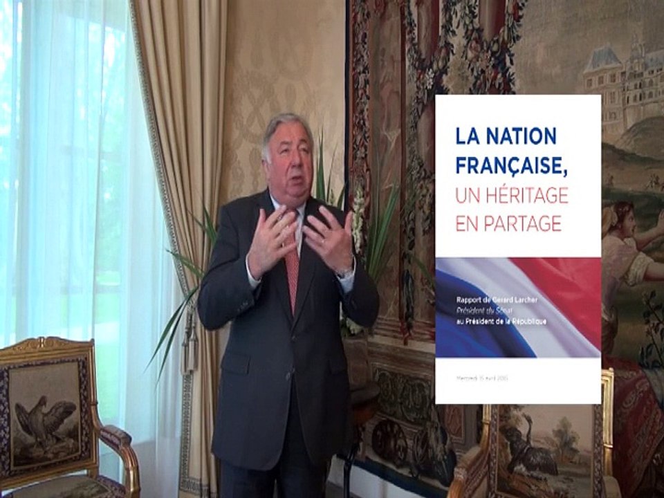 Entretien exclusif avec Gérard Larcher, Président du Sénat