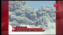 Chile Volcano Calbuco Erupts Again