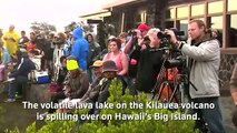 Lava Flows from Hawaii's Kilauea Volcano