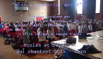 école en choeur - [Académie de Toulouse] - Quin monde meravilhos- répétition des 