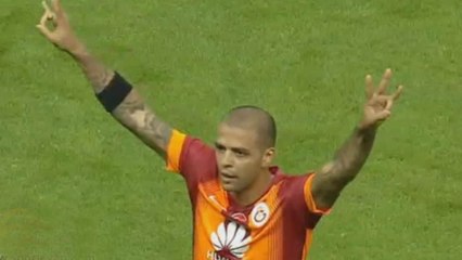 Felipe Melo Goal ~ Galatasaray vs Sivasspor 4-1 ► Turkey Cup 30.01.2015