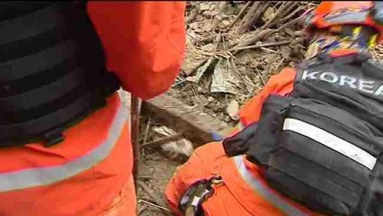 Escombros, destrucción y miseria