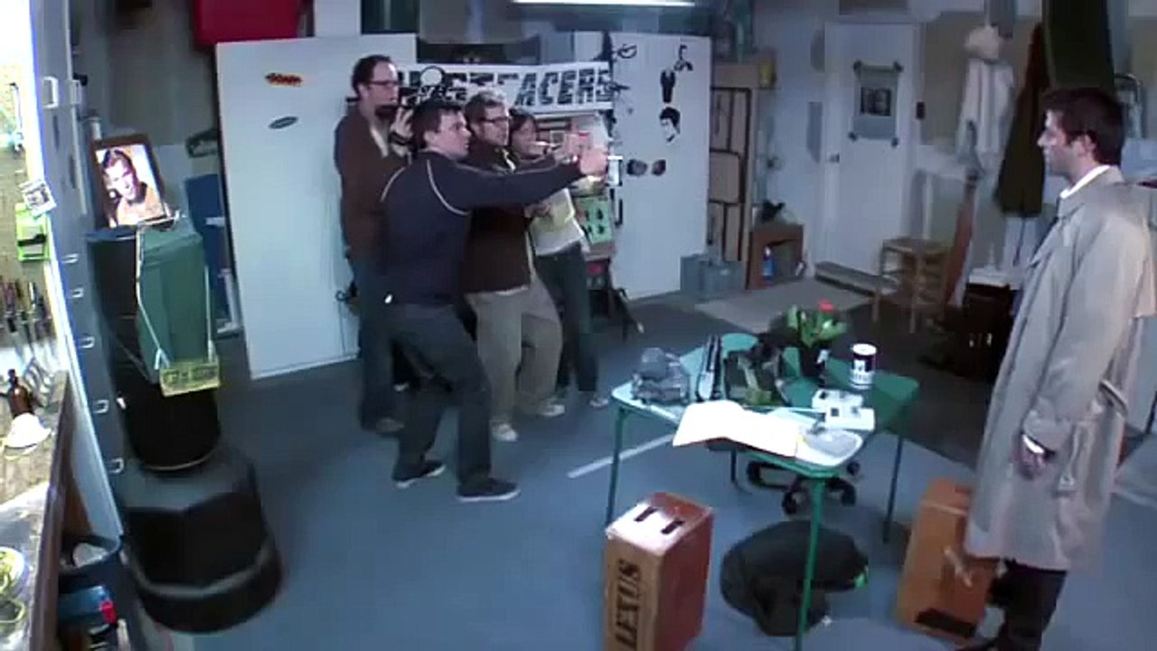 Supernatural  - The Ghostfacers meet Castiel