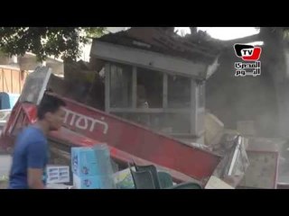 حملة لإزالة الأكشاك المخالفة بالقاهرة