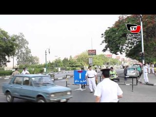 تعزيزات أمنية أمام المحكمة الدستورية والشرطة تغلق كورنيش المعادي