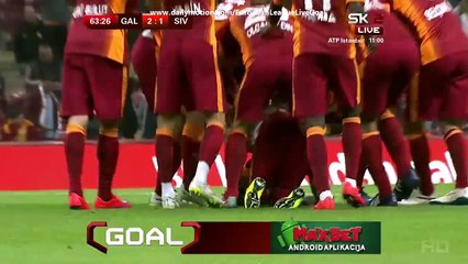 Wesley Sneijder 3:1 Amazing Goal | Galatasaray - Sivasspor 30.04.2015 HD