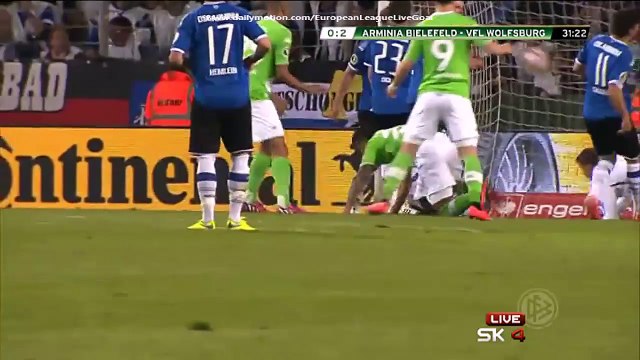 All goals _ Arminia Bielefeld 0-4 Wolfsburg 29.04.2015 HD