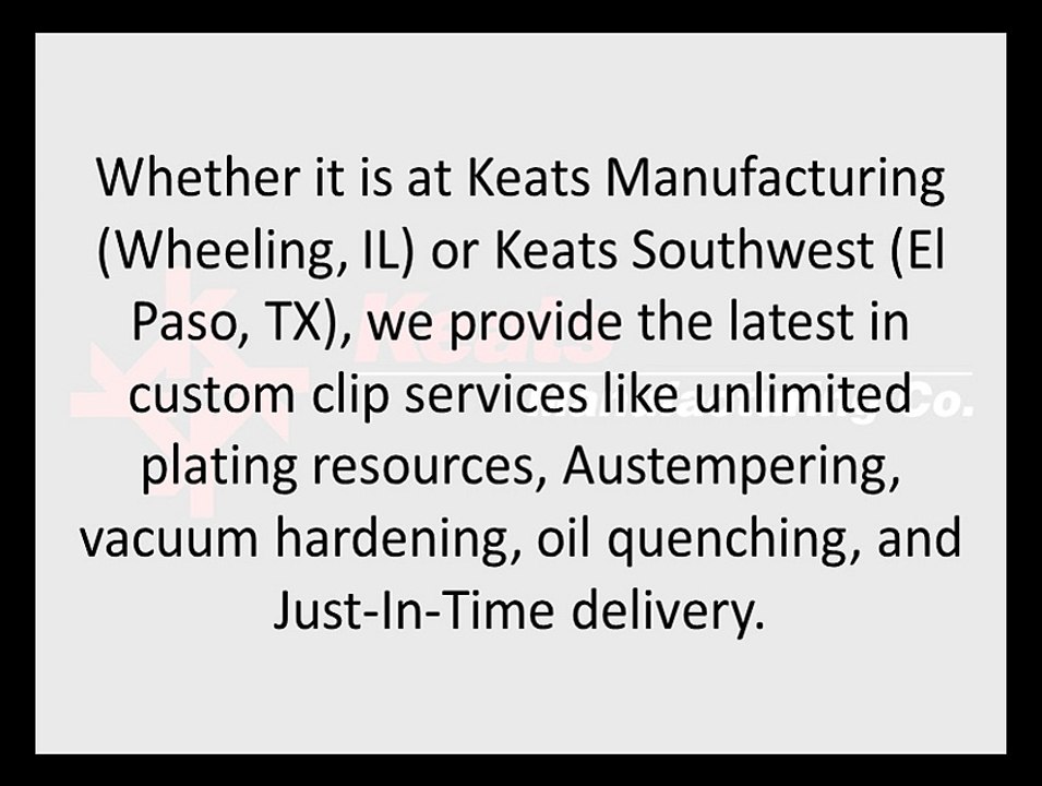 Designing and Manufacturing Custom Clips