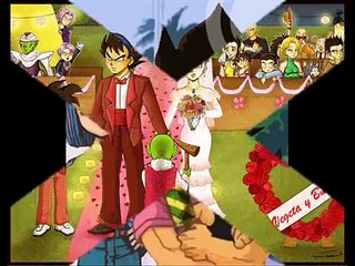 Bulma y Vegeta & Milk y Goku