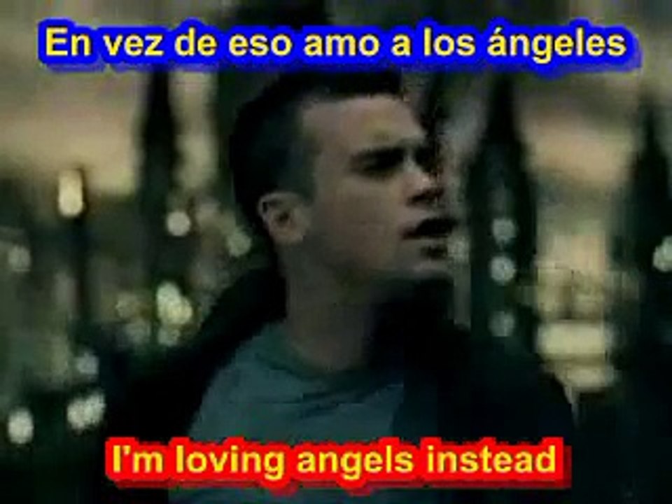 Robbie Williams - Angels ( SUBTITULADO ESPAÑOL INGLES )