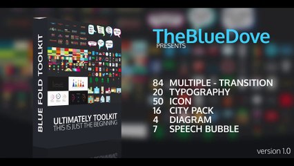 After Effects Project Files - Blue Fold Toolkit - VideoHive 9491372