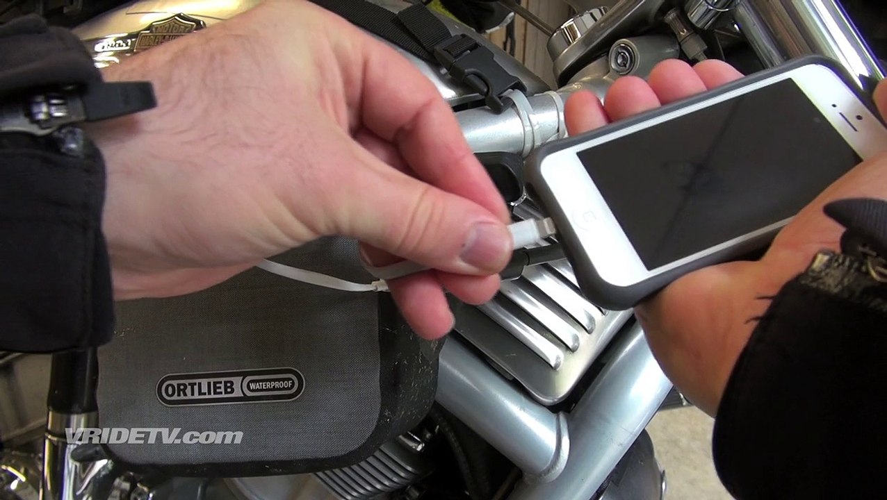 Charge your phone from your motorcycle