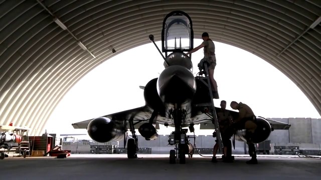 French Air Force Prepares and Takes Off the Mythical Mirage 2000D