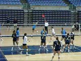 UCLA Women's Volleyball vs UC Irvine (UCI Spring Tournament 2012)